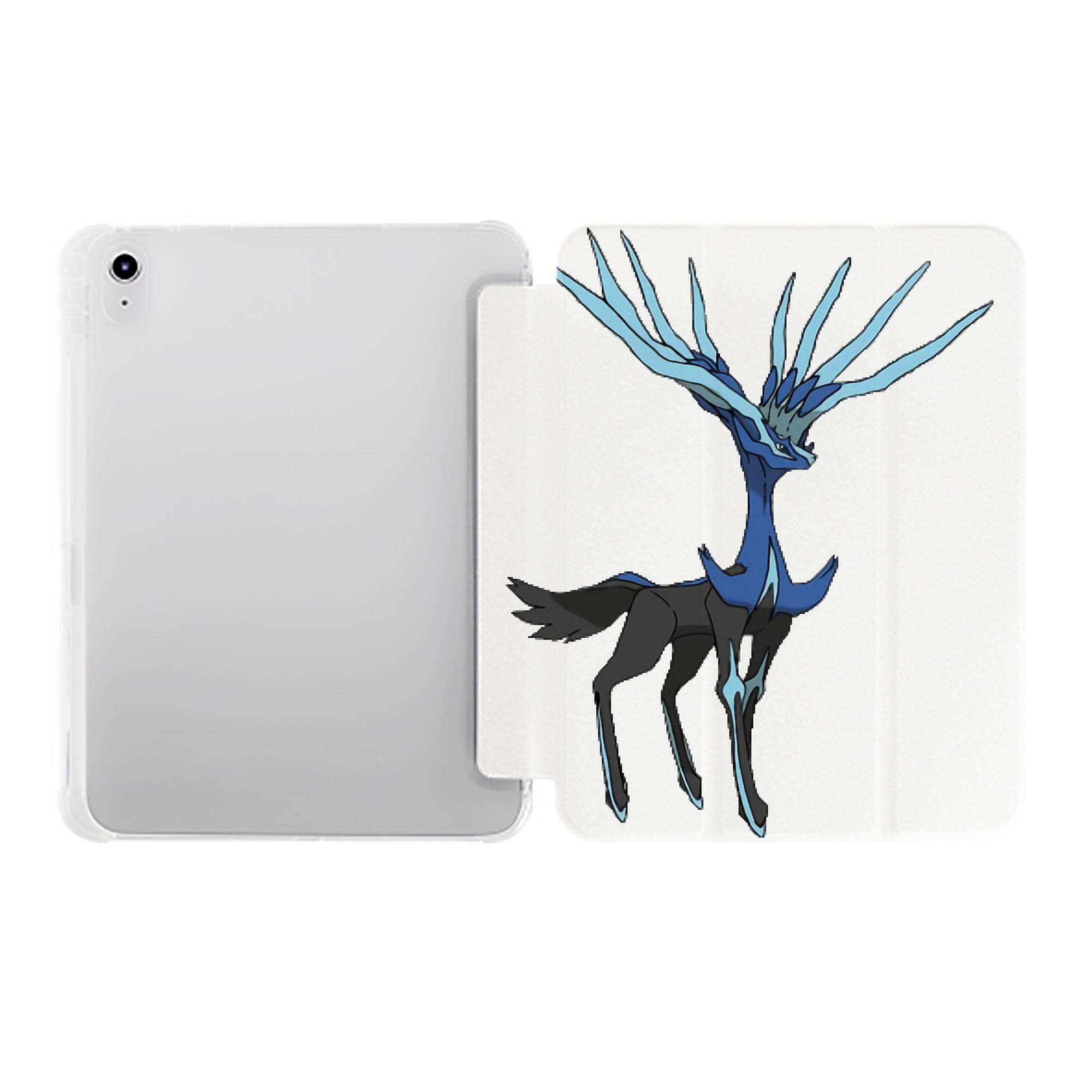 （画像用） ポケットモンスター Pokémon IPad ケース ペン収納付き 三つ折りスタンド PUレザー×シリコン 対応機種9.5/10.5/10.9インチ